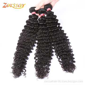 Natural color unprocessed remy curly hair extension bundle human hair weave 12a grade virgin cuticle alinged raw hair vietnam